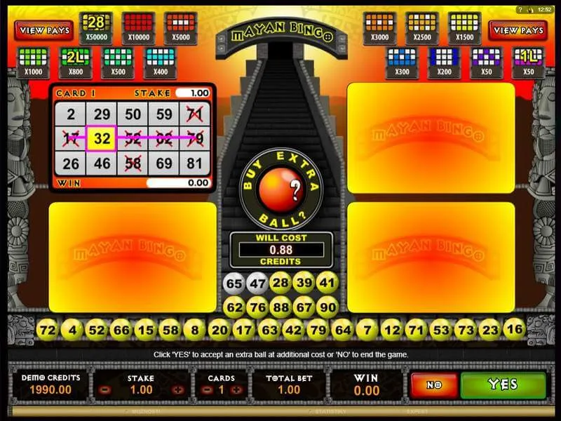 Bingo online v Playamo Casino