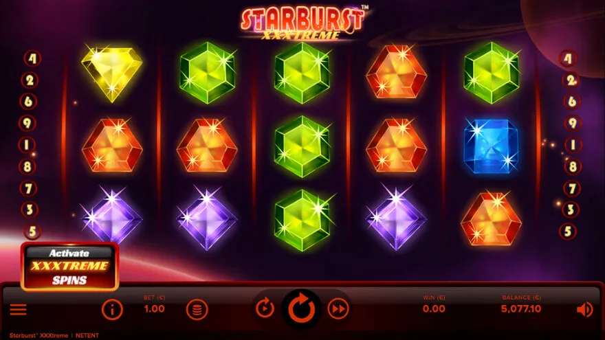 Nomini Starburst XXXtreme slot