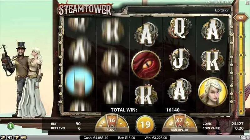 Steam Tower - Bonus