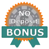 No deposit bonus badge