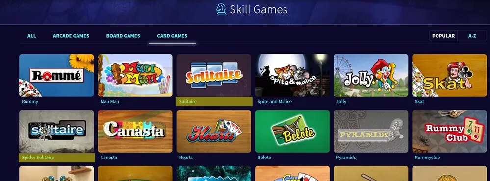 Solitaire v Casinu Gametwist