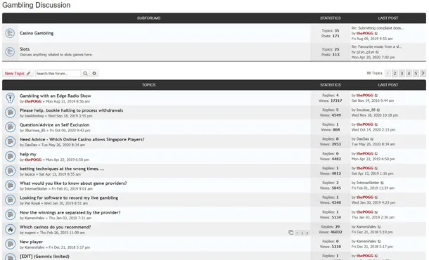 Navštívit online casino fórum ThePOGG