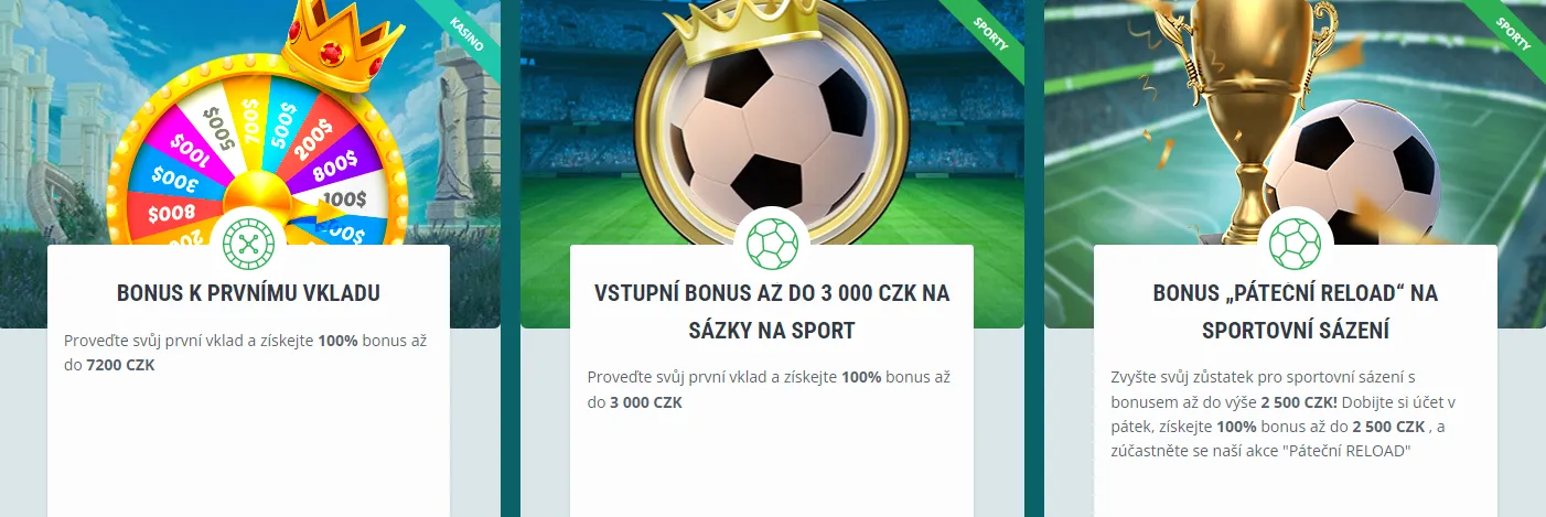 Sázková kancelář 22Bet: Uvítací bonusy