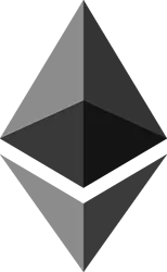 Logo kryptoměny ethereum