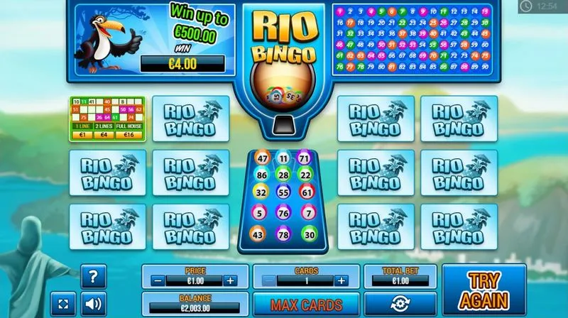 Rio Bingo online v casinu Boa Boa