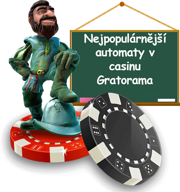 Nejpopulárnější automaty v online casinu Gratorama