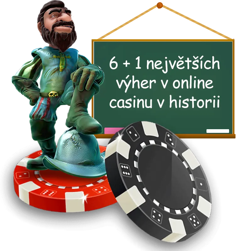 6 + 1 Největších výher v online casinu v historii