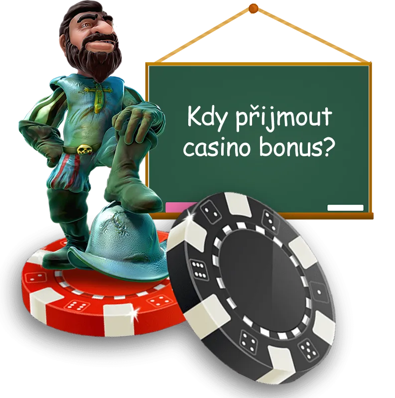 Kdy přijmout casino bonus?