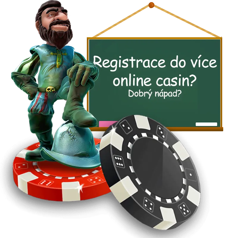 Registrace do více online casin – dobrý nápad?