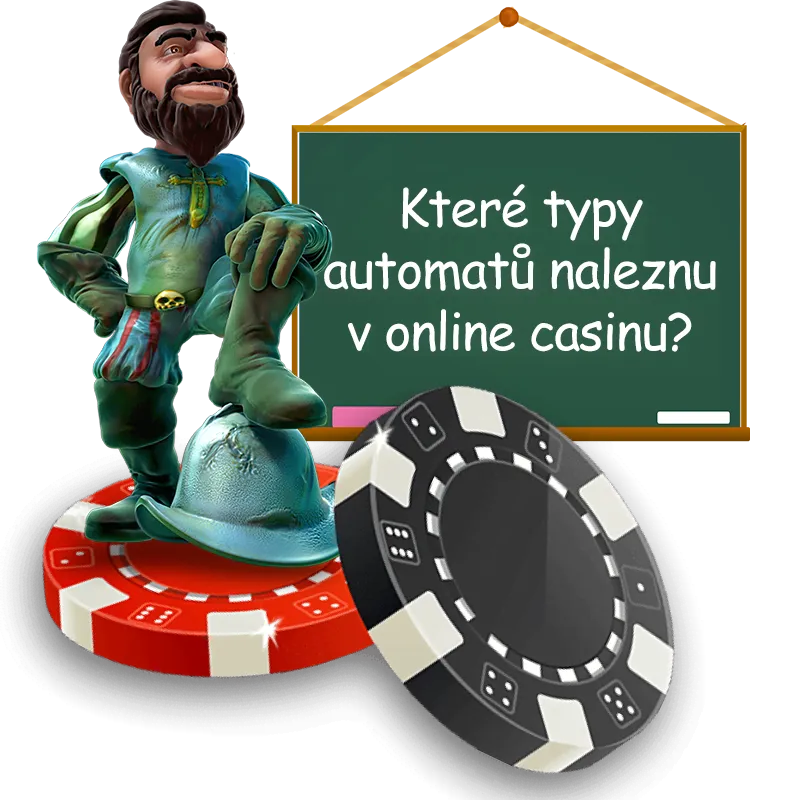 Které typy automatů naleznu v online casinu?
