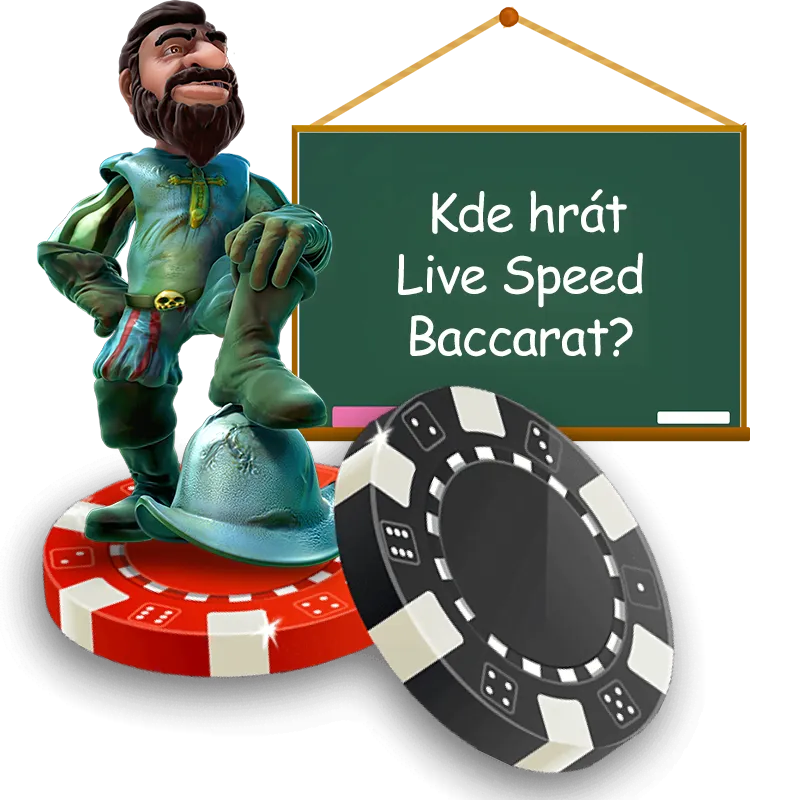 Ve kterých online casinech mohou hráči hrát Live Speed Baccarat?